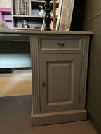 Modell anzeigen Schreibtisch Philine - 160x90x79H cm - Schubladen und Türen - RAL 7044
