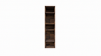 Sideboard Zoutelande - 50x42x205H cm - Eiche - offene Regale