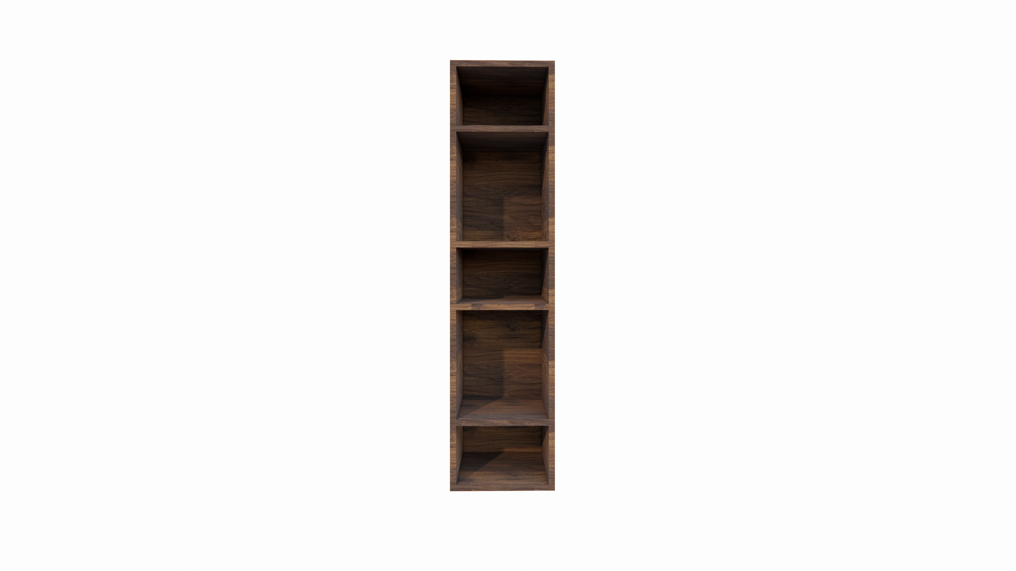Sideboard Zoutelande - 50x42x205H cm - Eiche - offene Regale