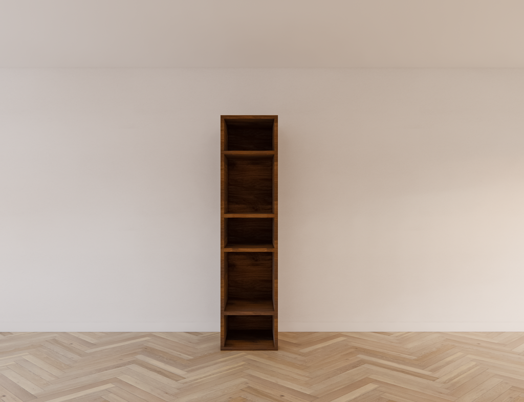 Sideboard Zoutelande - 50x42x205H cm - Eiche - offene Regale